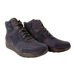 Durea Veterboot 9745 685 1904 Wijdte H Donkerblauw Zwart - 8721149360443