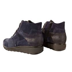 Durea Veterboot 9745 685 1904 Wijdte H Donkerblauw Zwart - 8721149360443