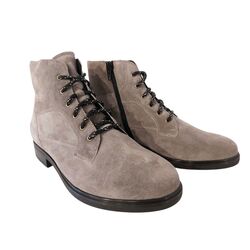 Durea Veterboot 9832 835 1281 Grijs Suède wijdte H - 8721149391393