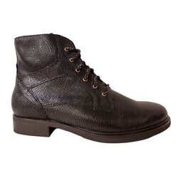 Durea Veterboot 9832 835 1839 Zwart print wijdte H - 8721149377076