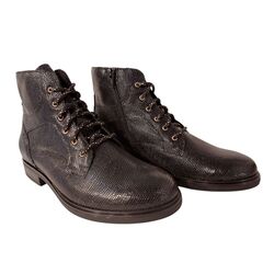 Durea Veterboot 9832 835 1839 Zwart print wijdte H - 8721149377045