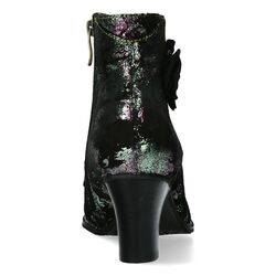 Laura Vita Korte Laars Elcodieo 01 SLA16021-1C Kaki Zwart Combi - 3666138810637