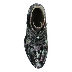 Laura Vita Korte Laars Elcodieo 01 SLA16021-1C Kaki Zwart Combi - 3666138810620