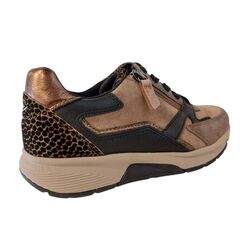 Gabor Rollingsoft Sneaker 76.878.42 Bruin Zwart Combi - 4068283438084