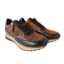 Gabor Sneaker 76.378.41 Whisky Zwart Combi Wijdte H - 4068283310823