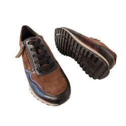 Gabor Sneaker 76.378.41 Whisky Zwart Combi Wijdte H - 4068283310823