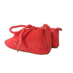 Healthy Shoes Paris Veterschoen Rood - 8951005747082