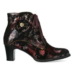 Laura Vita Korte Laars Elcodieo 01 SLA16021-1C Bourgogne Rood Combi - 3666138810538