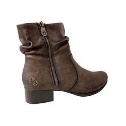 Rieker Korte Laars 78656-90 Brons Metallic Warm Gevoerd - 