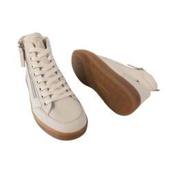 Rieker Veterboot W1971-80 Wit Warm Gevoerd - 4061811557950