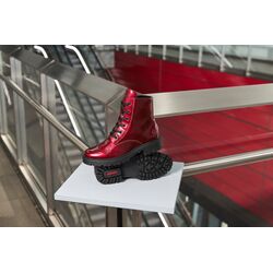 Rieker Veterboot Z2841-33 Rood Lak - 4061811568079