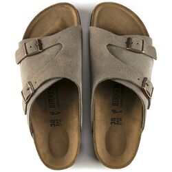 Birkenstock Slipper Zürich BS 050463 Taupe Suède Smal - 4013871014171