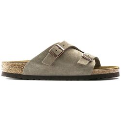 Birkenstock Slipper Zürich BS 050463 Taupe Suède Smal - 4013871014171