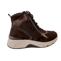 Gabor Rollingsoft Veterboot 76.888.41 Chocolate Donkerbruin Suède - 4068283876480