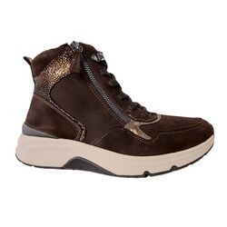 Gabor Rollingsoft Veterboot 76.888.41 Chocolate Donkerbruin Suède - 4068283876480