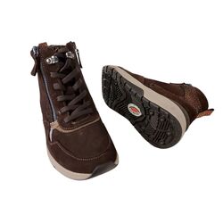Gabor Rollingsoft Veterboot 76.888.41 Chocolate Donkerbruin Suède - 4068283876480
