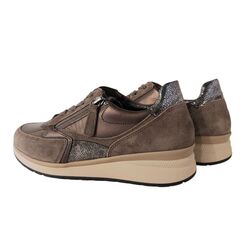 Gabor Sneaker 76.305.62 Brons Mohair Taupe Wijdte K - 4068283513606