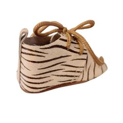 Healthy Shoes Paris Veterschoen Bruin Print - 8951005746924