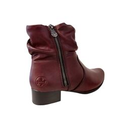 Rieker Korte Laars 78656-35 Rood Warm Gevoerd - 4061811457007