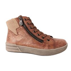 Rieker Veterboot X0709-22 Bruin Warm Gevoerd - 4061811897254