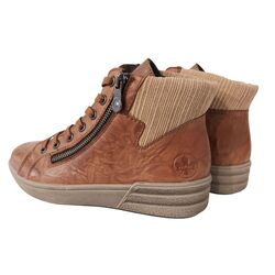 Rieker Veterboot X0709-22 Bruin Warm Gevoerd - 4061811897209