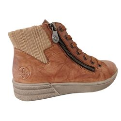 Rieker Veterboot X0709-22 Bruin Warm Gevoerd - 4061811897209