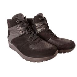 Waldlaufer Veterboot 626K82 304 001 Zwart Wijdte K - 4069134192483