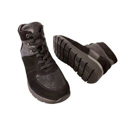 Waldlaufer Veterboot 626K82 304 001 Zwart Wijdte K - 4069134192452