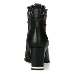 Laura Vita Korte Laars Kacio 02 SL9118-2E Zwart Print - 3666138850428