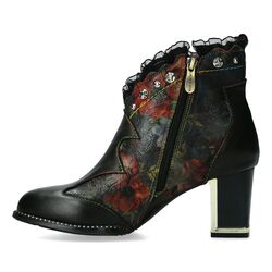 Laura Vita Korte Laars Kacio 02 SL9118-2E Zwart Print - 3666138850428