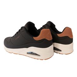 Skechers Sneaker 183004 BLK UNO Suited On Air Zwart - 197627156231