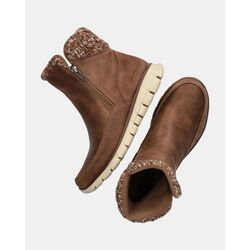 Skechers Korte Laars 167941 BRN Synergy Lovely Bruin - 197976479258