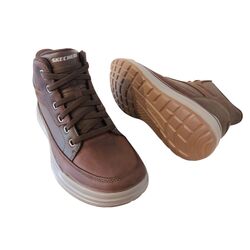 Skechers Veterboot Hands-Free Slip-Ins 211233 BRN Sterling Rogan Bruin - 198739697360