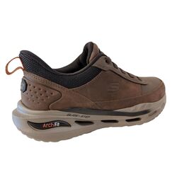 Skechers Veterschoen Hands-Free Slip-Ins 21098 COC Arch Fit Orvan Moxley Cocoa Bruin - 198376486976