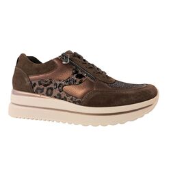 Waldlaufer Bungeez Sneaker 669K01 500 327 K Wood Cognac Khaki - 4069134235784