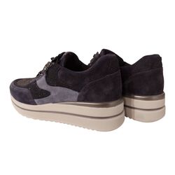 Waldlaufer Bungeez Sneaker 669K01 502 378 K Notte Jeans Blauw Combi - 4069134236019