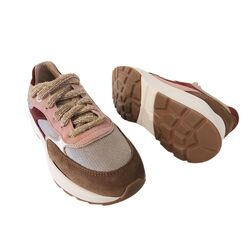 Xsensible Stretchwalker Sneaker Ponte Vecchio 33002.5.304 G Camel Roze Combi - 8719051709504