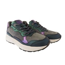 Xsensible Stretchwalker Sneaker Rainbow 33011.2.426 GX Emerald Groen Grijs Combi - 8719051701751