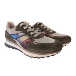 Gabor Sneaker 76.375.34 Salvia Groen Combi Wijdte H - 4068283439340