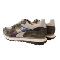 Gabor Sneaker 76.375.34 Salvia Groen Combi Wijdte H - 4068283439340