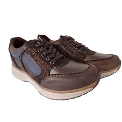 Xsensible Stretchwalker Sneaker Georgia 30151.3.307 GX Donkerbruin Combi - 8719051707364