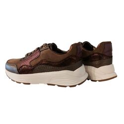 Xsensible Stretchwalker Sneaker Golden Gate Lady 33000.2.396 GX Brons Bordeaux Combi - 8719051701263