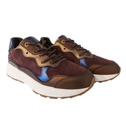 Xsensible Stretchwalker Sneaker Rainbow 33011.5.358 G Bruin Bordeaux Combi - 8719051713402