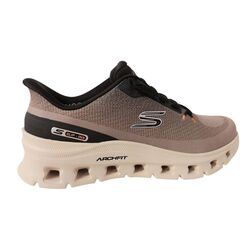 Skechers Instapper Hands-Free Slip-Ins 233110 TPBK Arch Fit Glide Step Pro Taupe Zwart - 198739690170