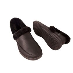 Skechers Pantoffel Hands-Free Slip-Ins 168114 BBK Cozy Escape Zwart - 197976628359