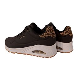 Skechers Sneaker 177093 BKLD UNO Jungle Nite Zwart Luipaard - 196311503573