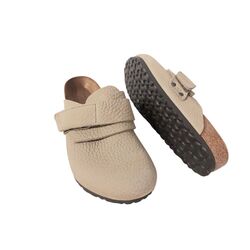 Birkenstock Slipper Nagoya 1022527 Desert Buck Faded Khaki Nubuck Normaal - 4061417643149