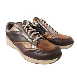 Durea Sneaker 6308 608 1878 Donkerbruin Brons Wijdte K - 8721149324247