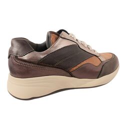 Durea Sneaker 6308 608 1878 Donkerbruin Brons Wijdte K - 8721149324247