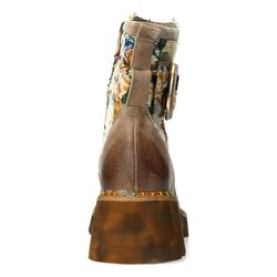 Laura Vita Korte Laars Oyao 03 SL7004-3A Beige Combi - 3666138869567